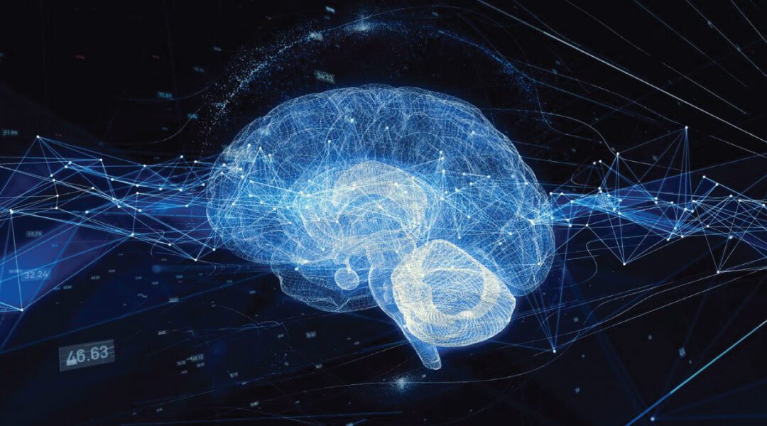 illustration of brain waves